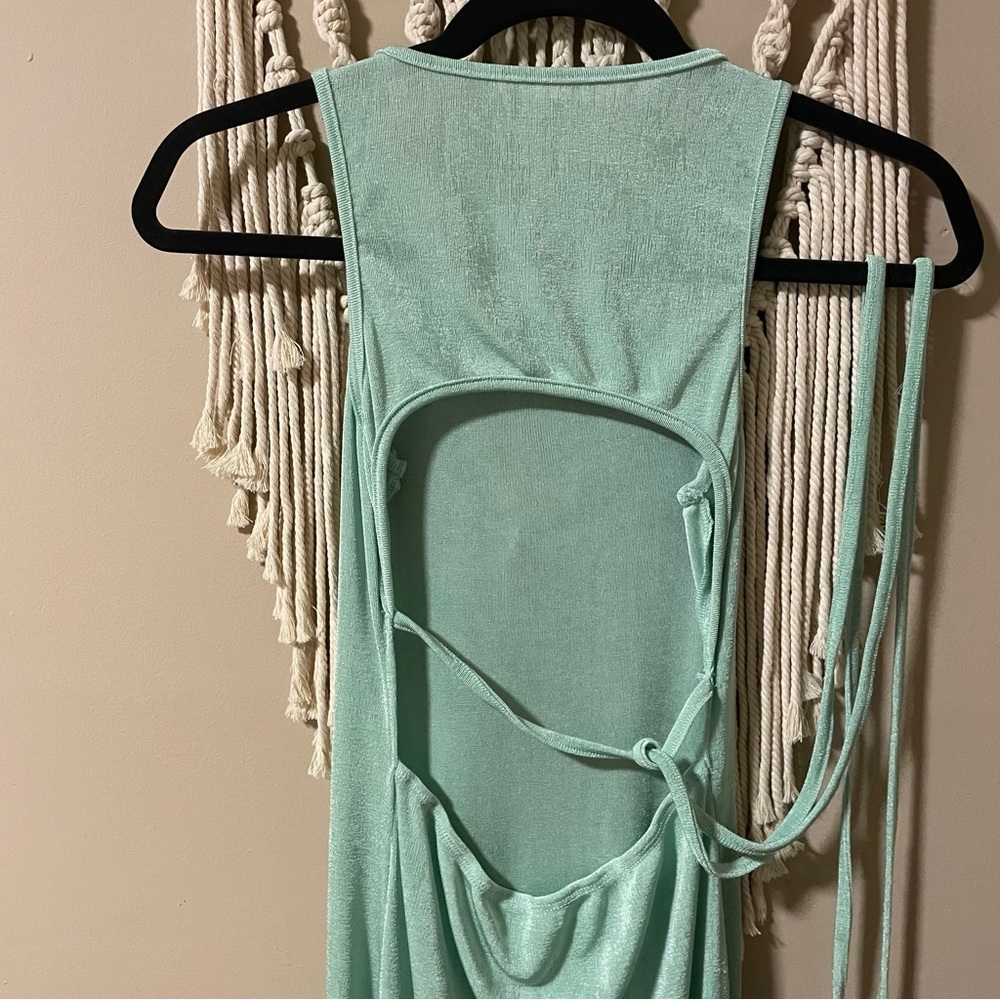 Easy Does It Maxi Dress Sage - Picture 8 of 9